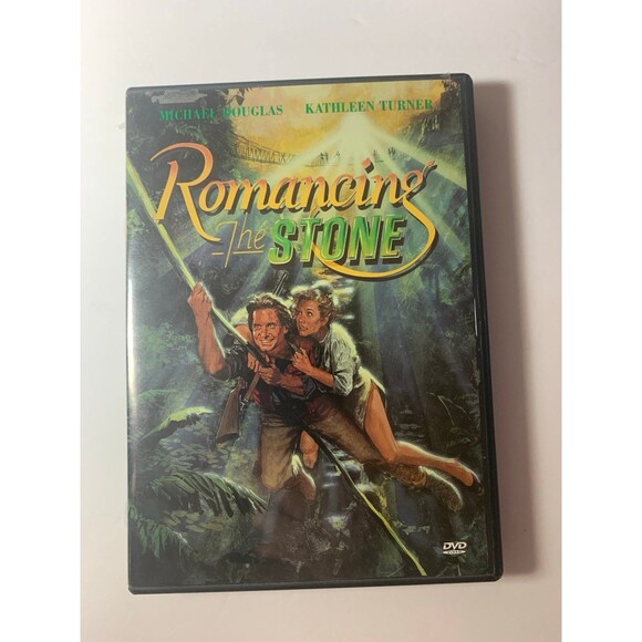 Romancing the Stone DVD Michael Douglas Kathleen Turner - Picture 1 of 3